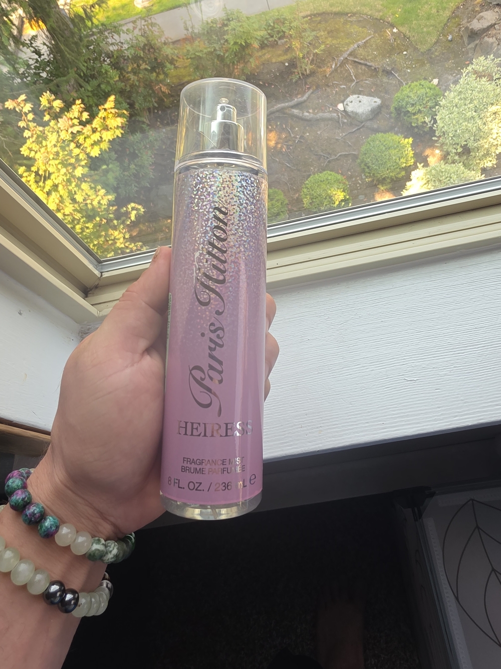 Paris Hilton Heiress Fragrance Mist — Pink Sparkle Bottle
